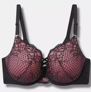 Torrid XO Plunge Push-Up Bra 44dd